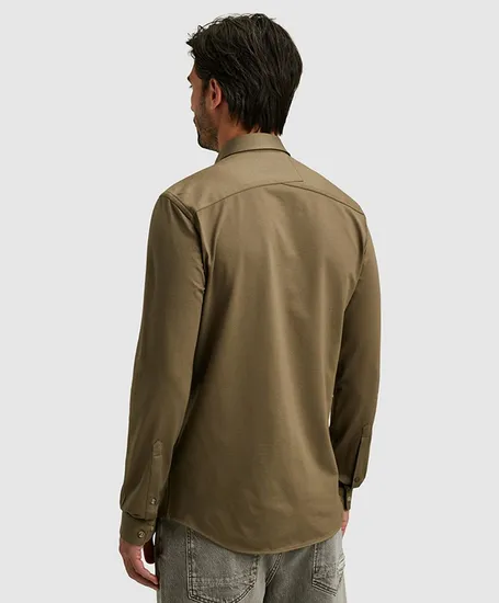 Cast Iron Overhemd Tech Twill