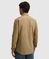 Cast Iron Overhemd Twill Jersey Regular Fit