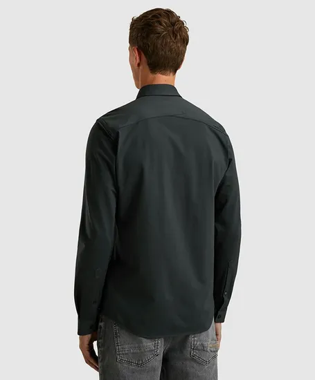 Cast Iron Overhemd Twill Jersey