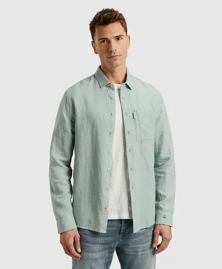 Cast Iron Overhemd Twill Regular Fit