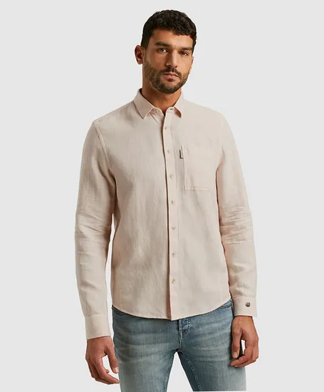 Cast Iron Overhemd Twill Regular Fit