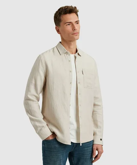 Cast Iron Overhemd Twill Regular Fit