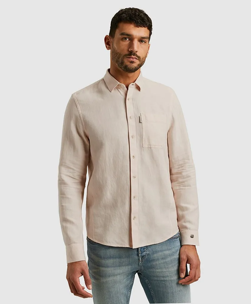 Cast Iron Overhemd Twill Regular Fit
