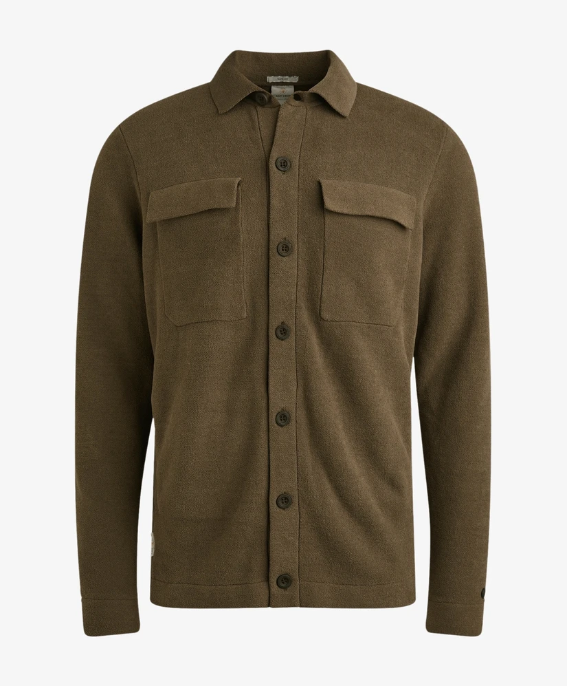 Cast Iron Overshirt Effen