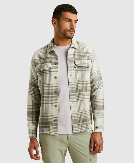 Cast Iron Overshirt Geruit