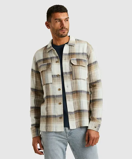 Cast Iron Overshirt Geruit