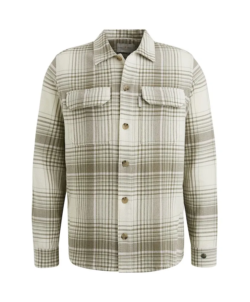 Cast Iron Overshirt Geruit