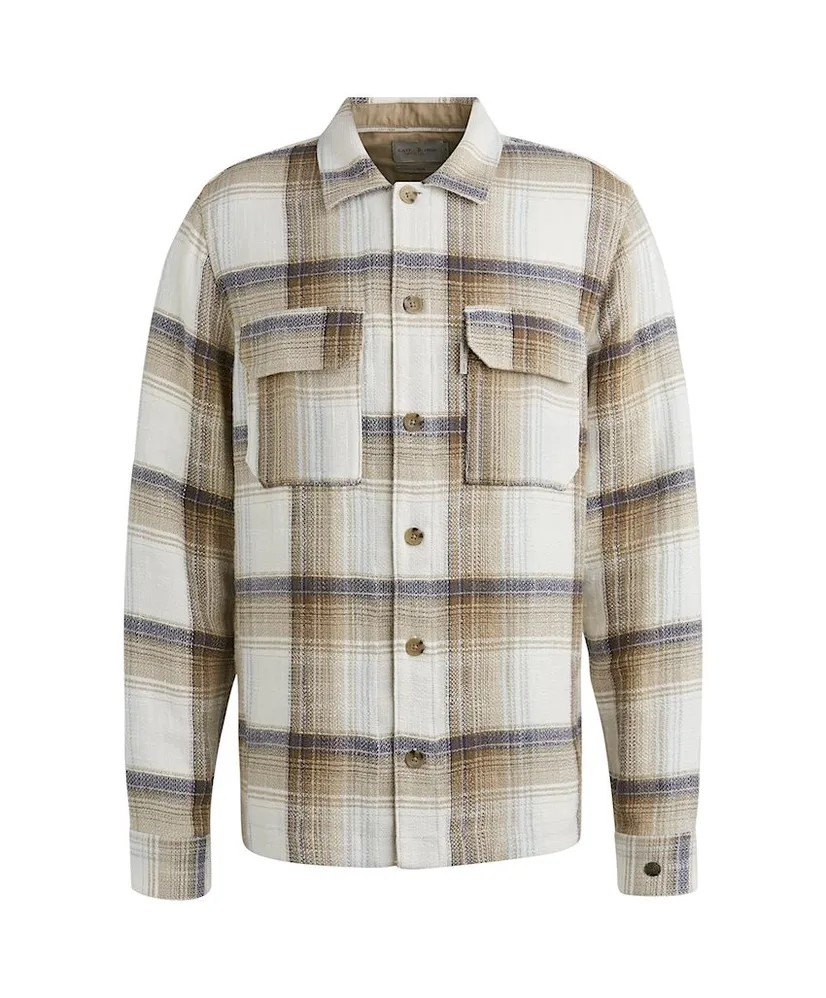 Cast Iron Overshirt Geruit