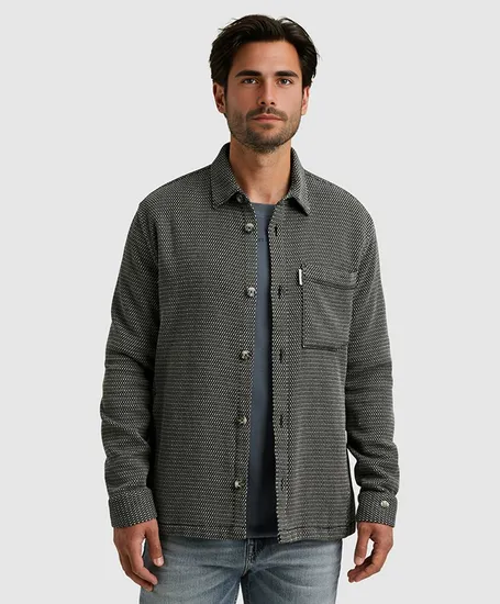 Cast Iron Overshirt Mouline