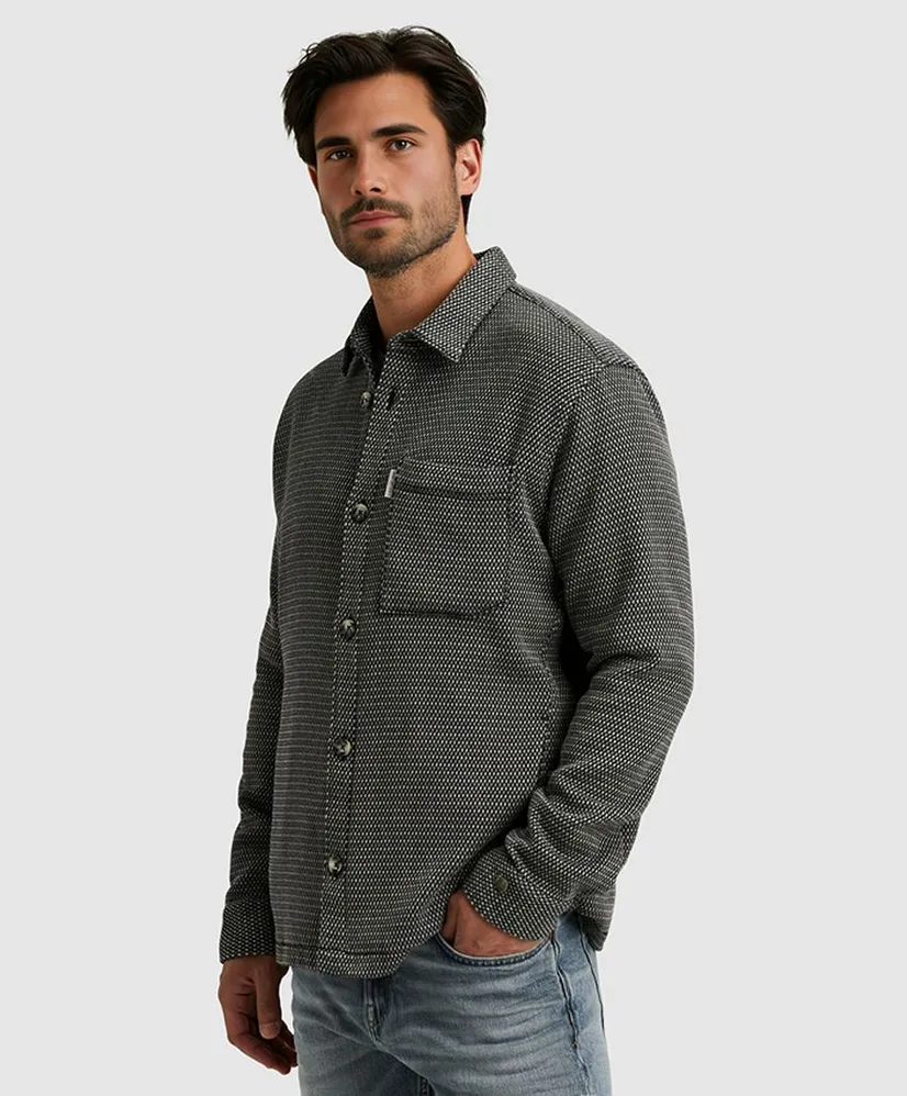 Cast Iron Overshirt Mouline