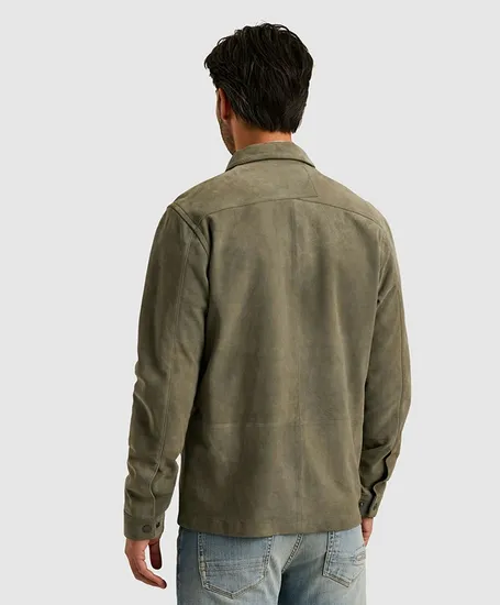 Cast Iron Overshirt Suede