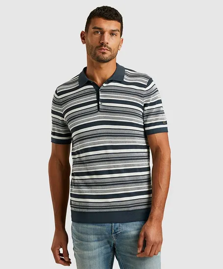 Cast Iron Polo Gestreept