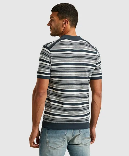 Cast Iron Polo Gestreept