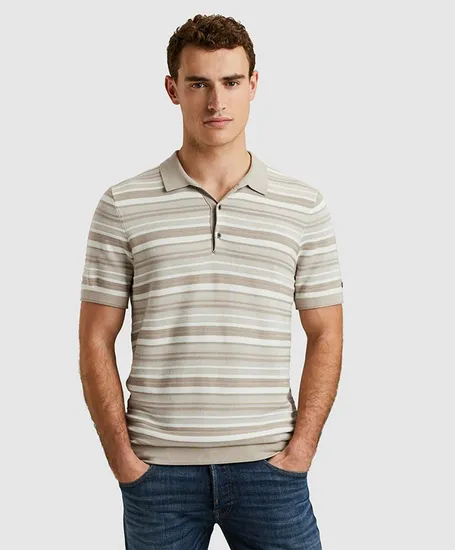 Cast Iron Polo Gestreept
