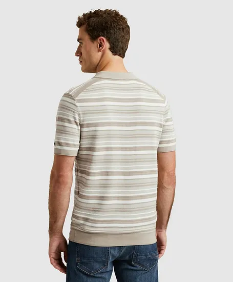 Cast Iron Polo Gestreept