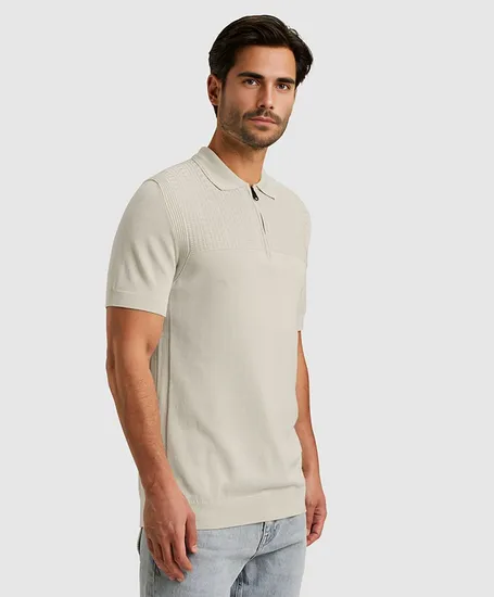Cast Iron Polo Half Zip