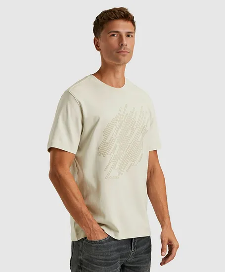Cast Iron T-shirt Diagonal EMB