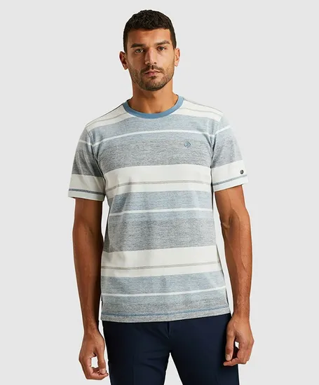Cast Iron T-shirt Gestreept