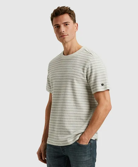 Cast Iron T-shirt Stripe Structure