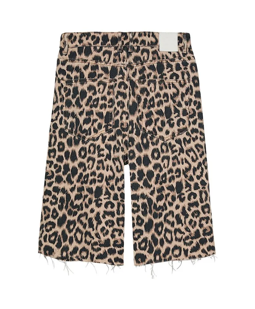 Catwalk Junkie Bermuda Leopard Loose Fit
