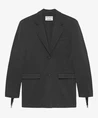Catwalk Junkie Blazer Detachable Fringes