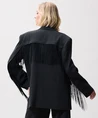 Catwalk Junkie Blazer Detachable Fringes