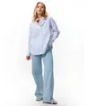 Catwalk Junkie Blouse Fringe Textured