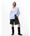 Catwalk Junkie Blouse Fringe Textured