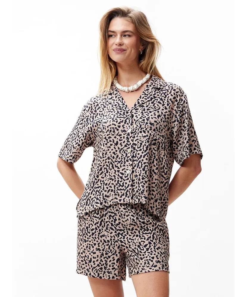 Catwalk Junkie Blouse Resort Leopard