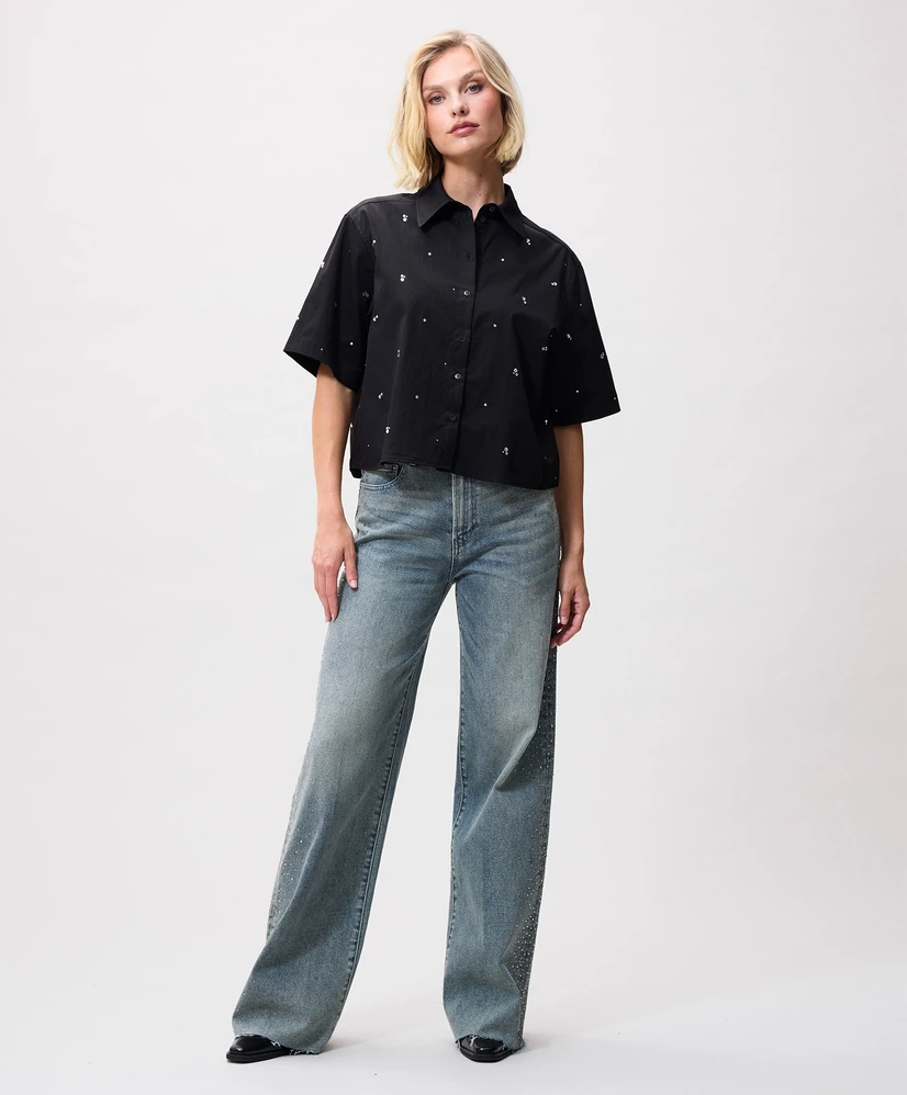 Catwalk Junkie Blouse Strass