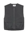 Catwalk Junkie Bodywarmer Pinstripe