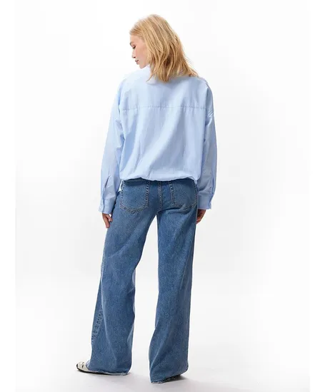 Catwalk Junkie Cropped Blouse Tuck In