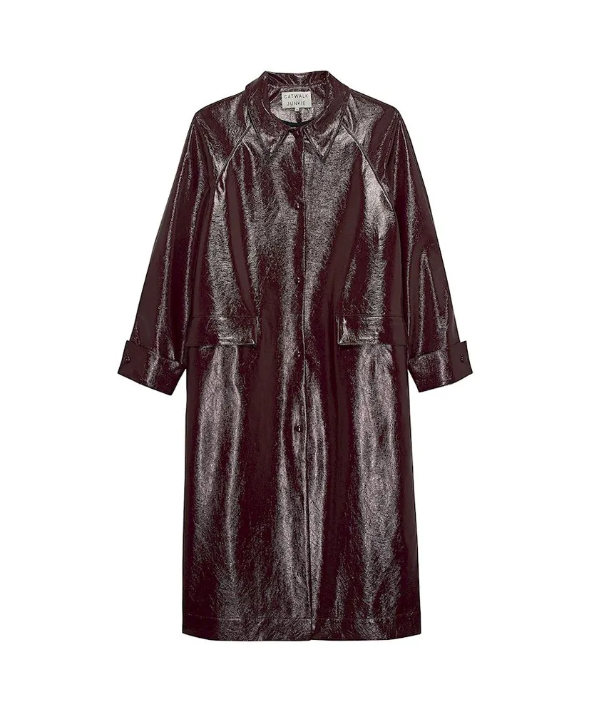 Catwalk Junkie Mantel Jas Vegan Leather