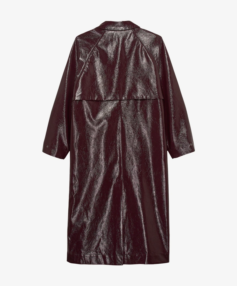 Catwalk Junkie Mantel Jas Vegan Leather