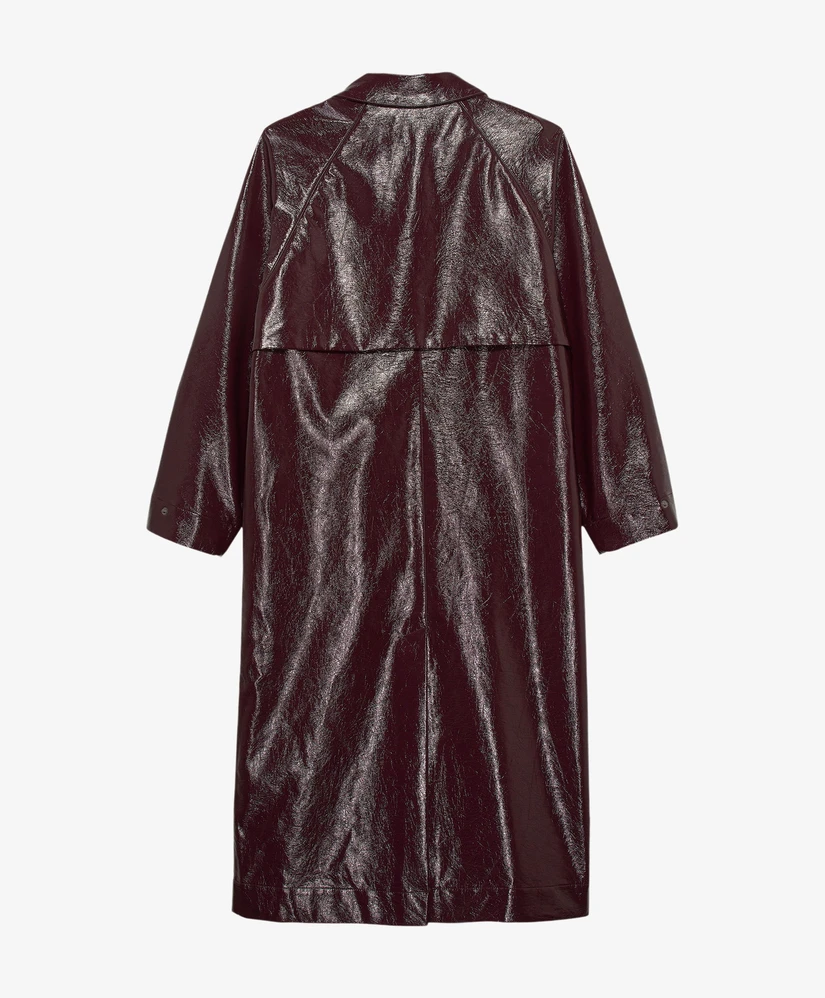 Catwalk Junkie Mantel Jas Vegan Leather