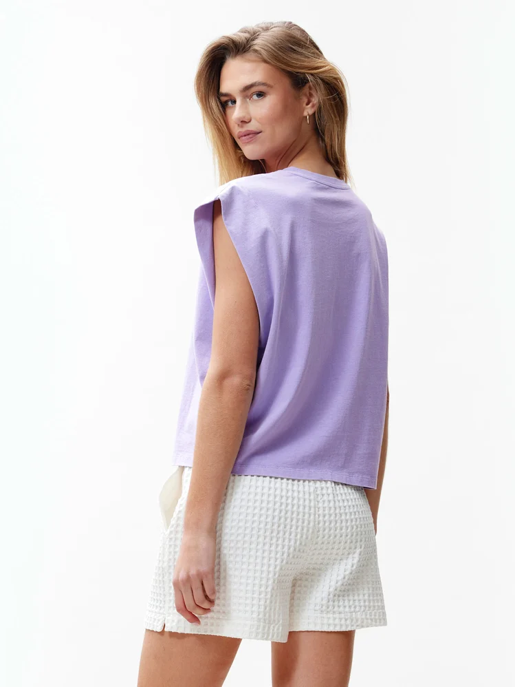 Catwalk Junkie T-shirt Folded Shoulder