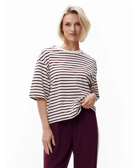 Catwalk Junkie T-shirt Gestreept