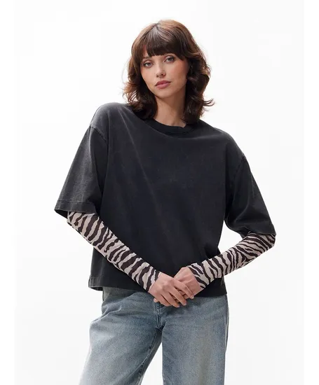 Catwalk Junkie T-shirt Mesh Zebra