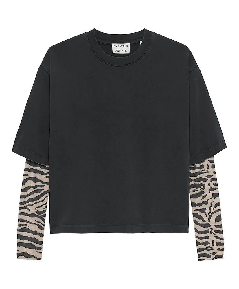 Catwalk Junkie T-shirt Mesh Zebra