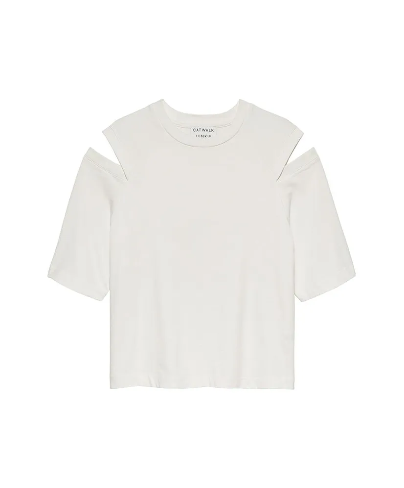 Catwalk Junkie T-shirt Open Shoulders