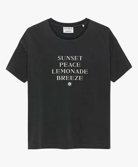 Catwalk Junkie T-shirt Sunset Peace