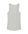 Catwalk Junkie Top Striped Scoop Neck
