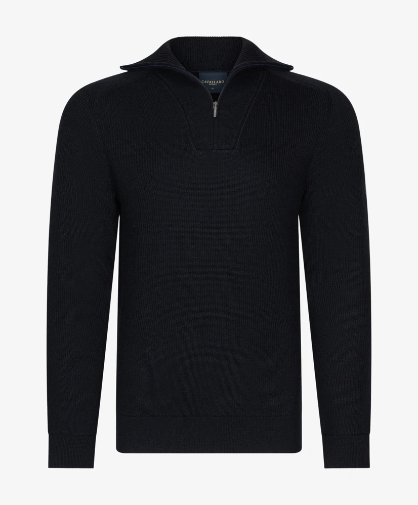 Cavallaro Napoli Corsico Half Zip Pullover