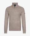 Cavallaro Napoli Corsico Melange Half Zip Pullover