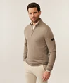 Cavallaro Napoli Half Zip Trui Merino