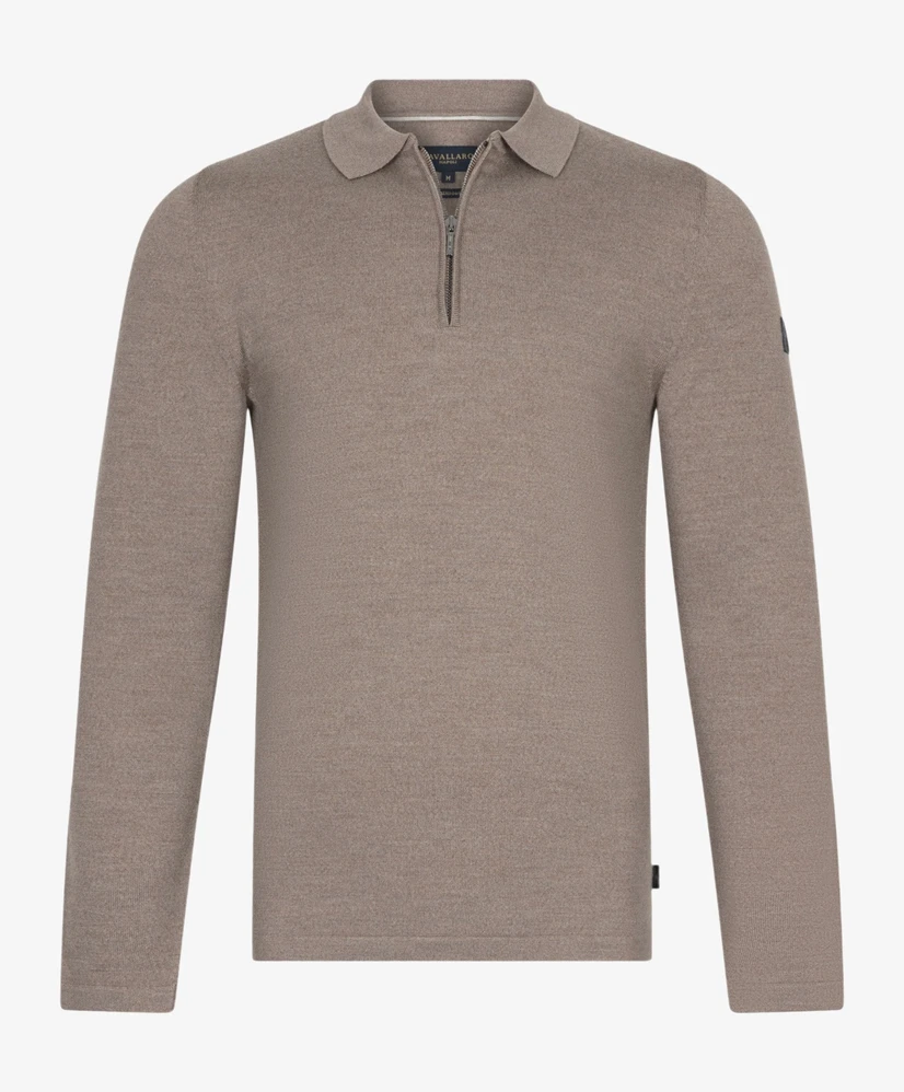 Cavallaro Napoli Half Zip Trui Merino