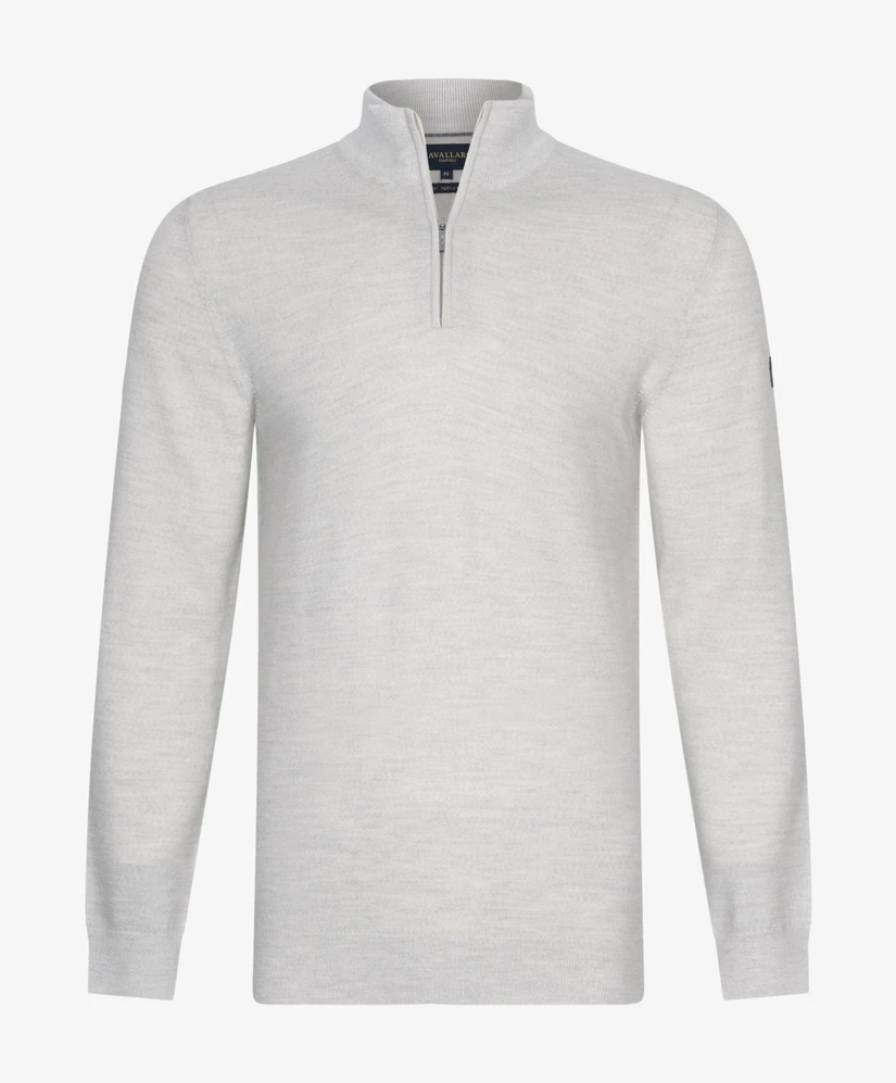 Cavallaro Napoli Half Zip Trui Merino