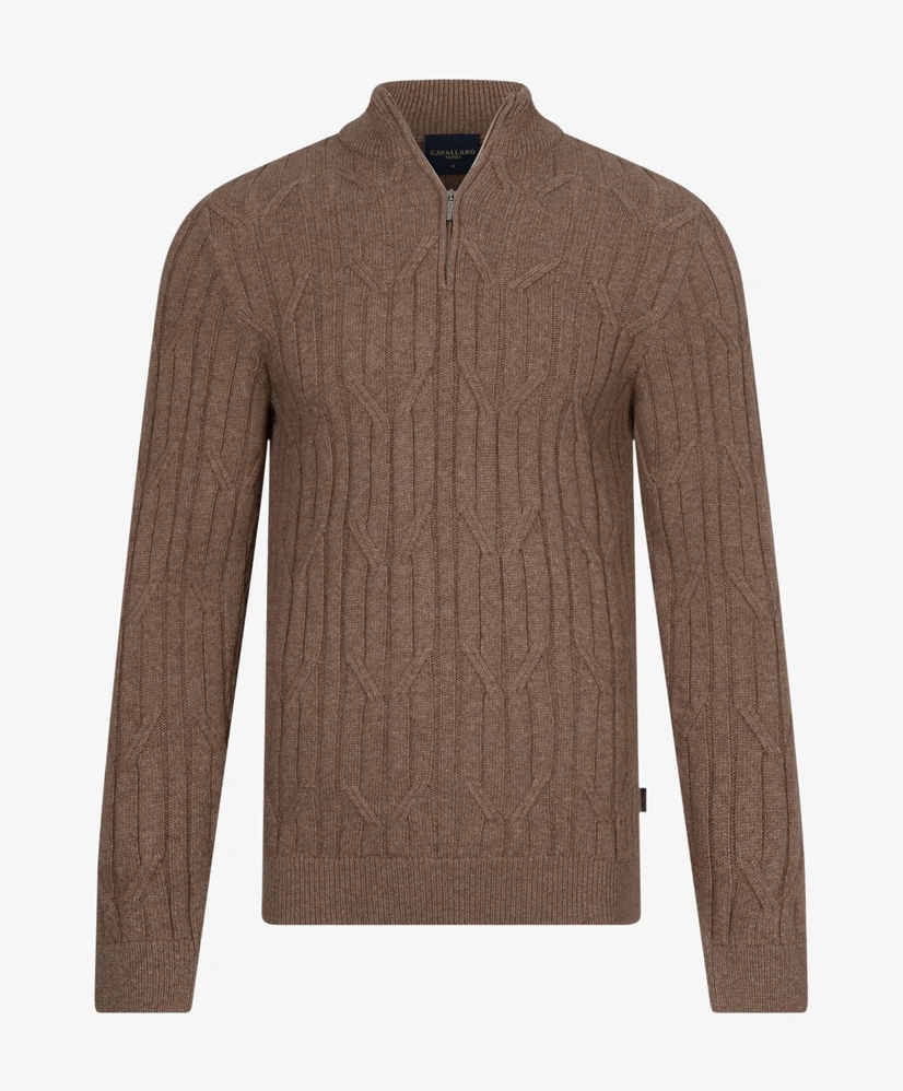 Cavallaro Napoli Half Zip Trui Organto