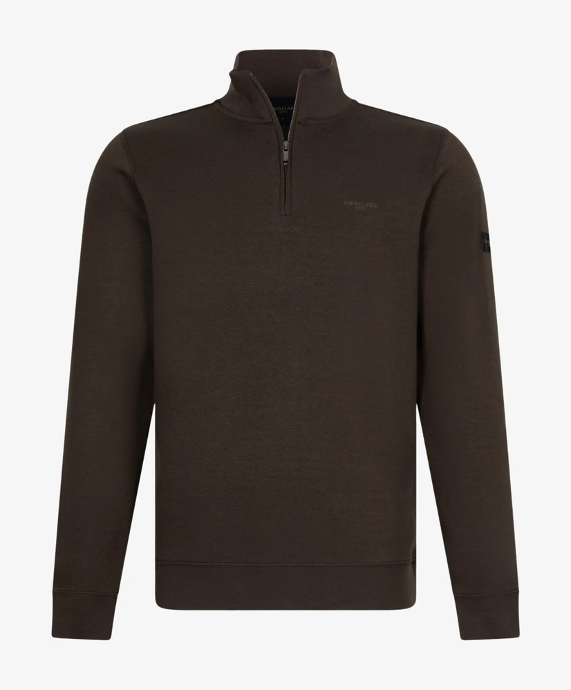 Cavallaro Napoli Marcio Half Zip Sweat