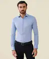 Cavallaro Napoli Overhemd Pique Slim Fit
